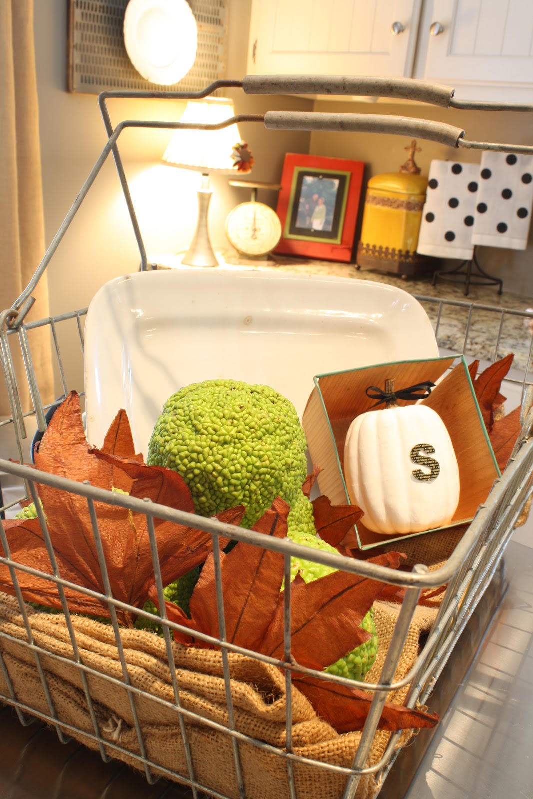 Coastal Charm Decorating With Hedge Apples