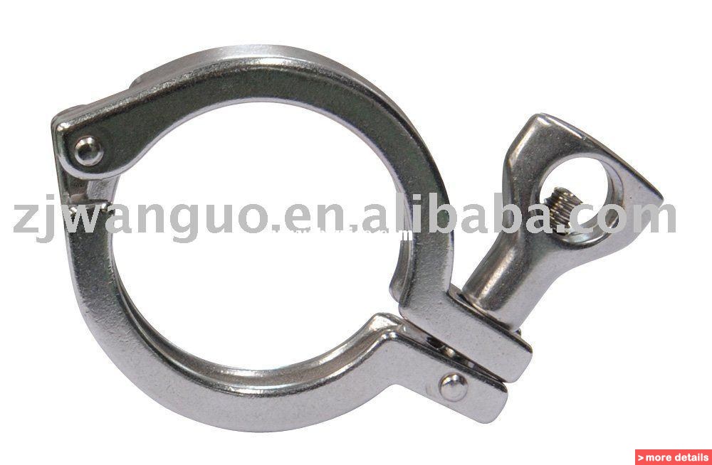 Stainless steel pipe clamps