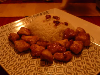 Poulet au soja et riz