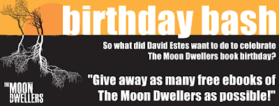 Book Bash: Moon Dwellers Birthday Bash by David Estes