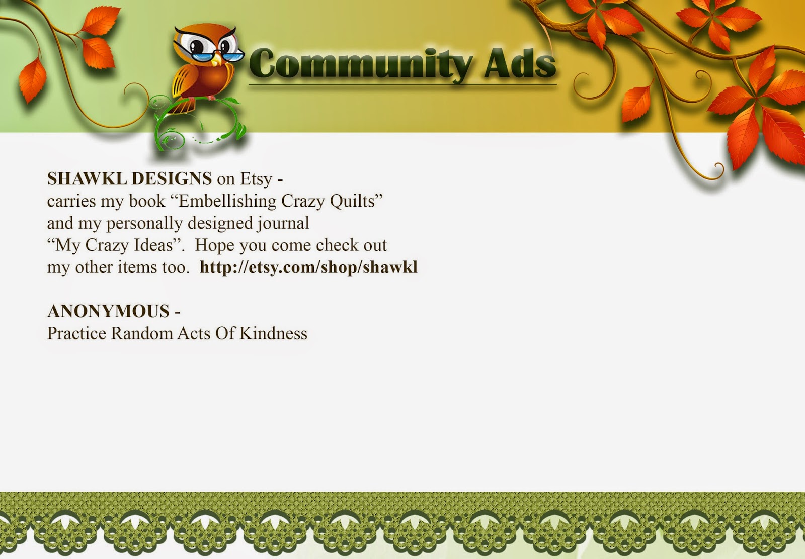 Community classified personals search