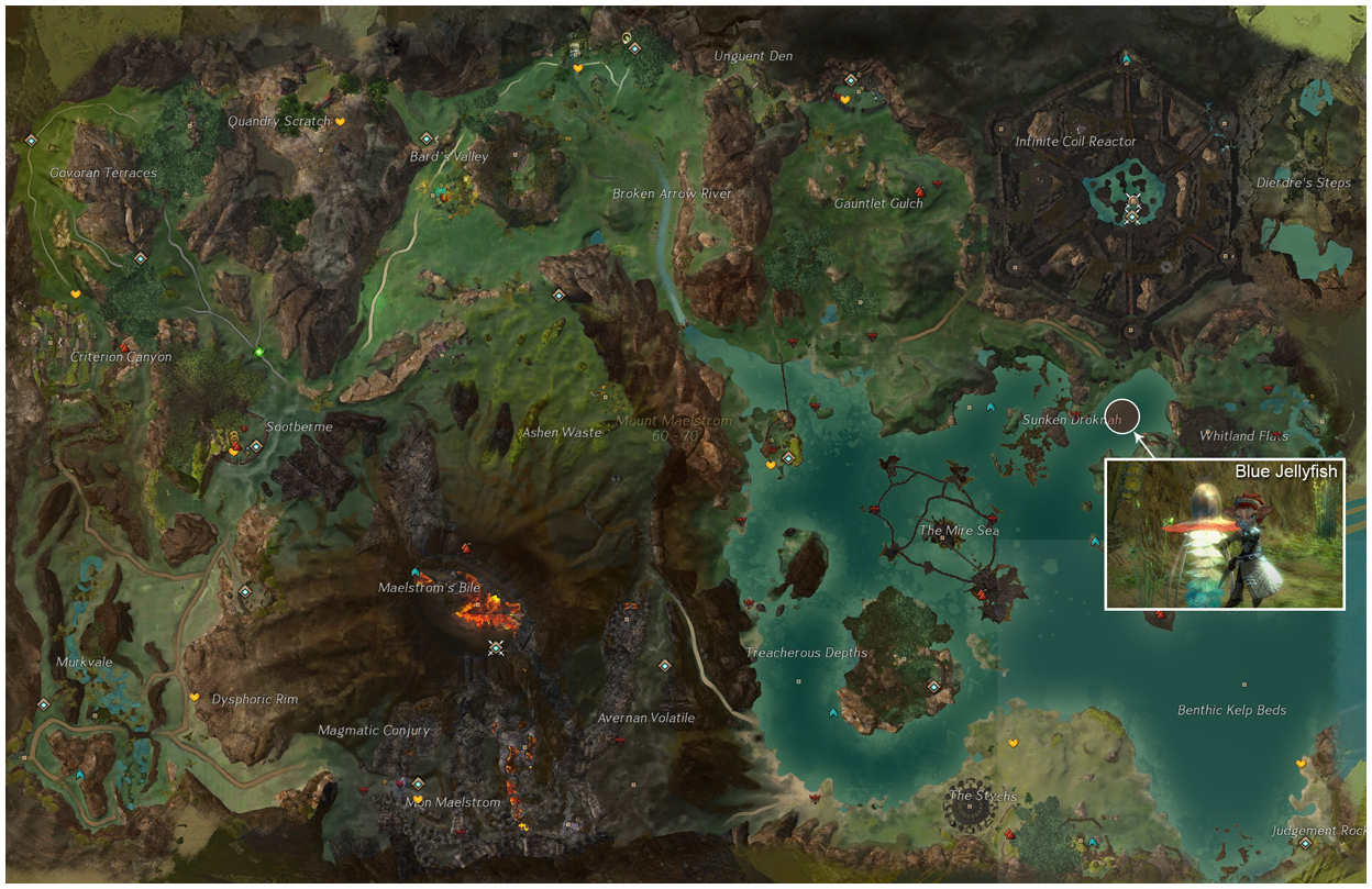 Guild Wars 2 Junkie Pet Locations