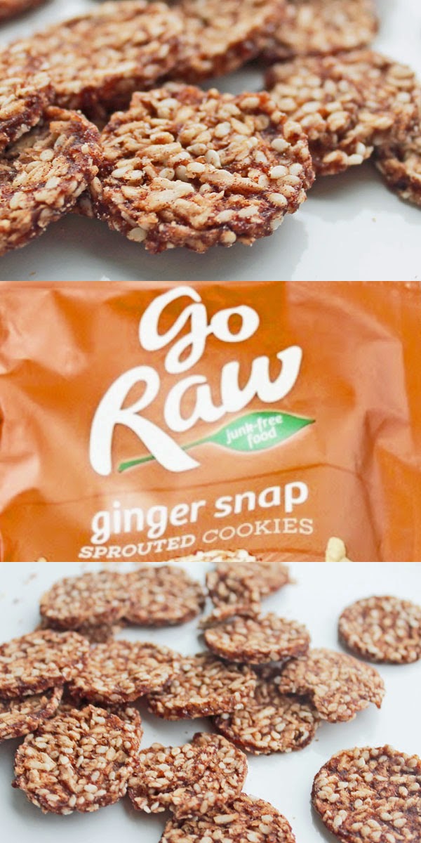 Healthy Packaged Snack Review Go Raw Ginger Snap Sprouted Cookie