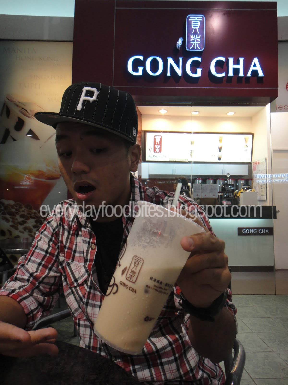 Everyday Food Bites Gong Cha Ice Cream Tea & Milk Tea With Pearls