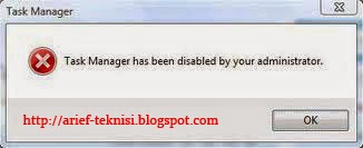 taskmanager taskman disable by virus