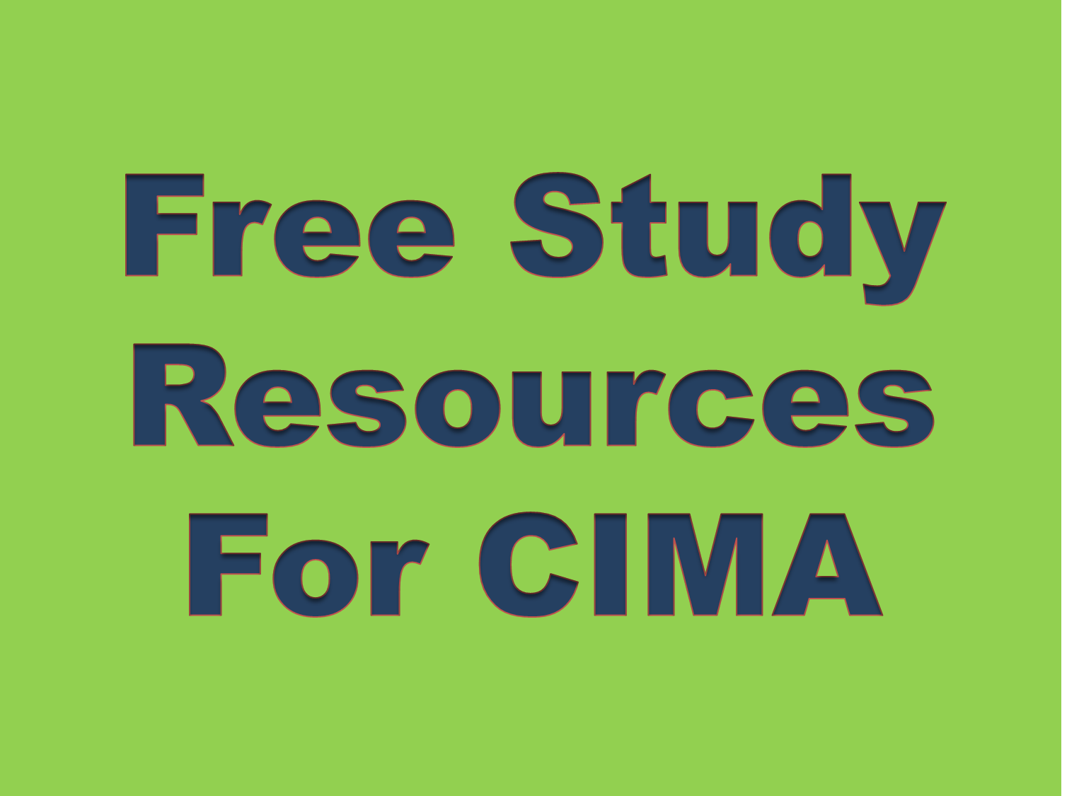Cima e1 study text pdf free download