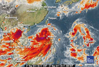 >Seven dead after Typhoon Nesat pounds Philippines, Midwest lows causes flash-flooding at home of AccuWeather, Scotland eyeing 25C, England 29C on Wednesday >Seven dead after Typhoon Nesat pounds Philippines, Midwest lows causes flash-flooding at home of AccuWeather, Scotland eyeing 25C, England 29C on Wednesday