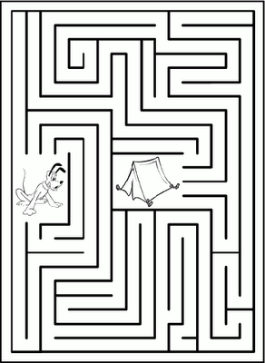 Láminas para Colorear - Coloring Pages: Laberintos para Colorear Láminas para Colorear - Coloring Pages: Laberintos para Colorear