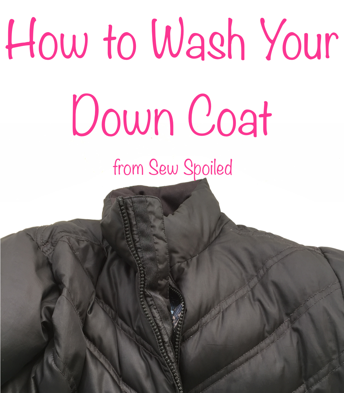 How to wash a feather and down jacket