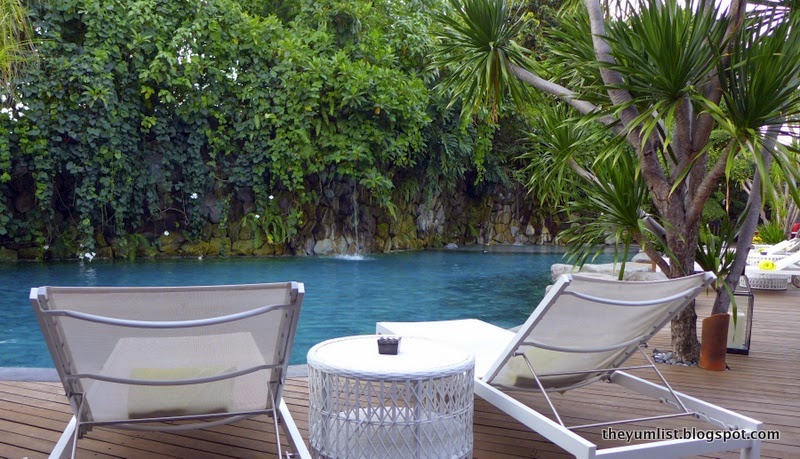 Sun Chairs by the Pool Pepper's Sentosa Seminyak, Bali