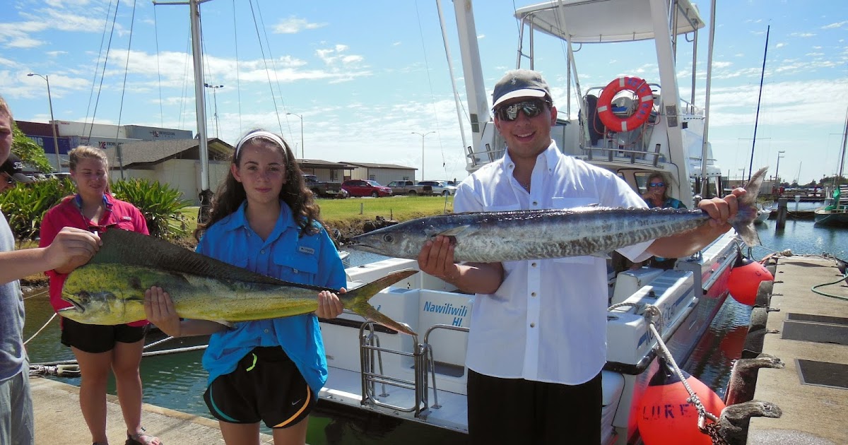Clure Fishing Chaters Kauai Hawaii Wahoo & Mahi C Lure Charters