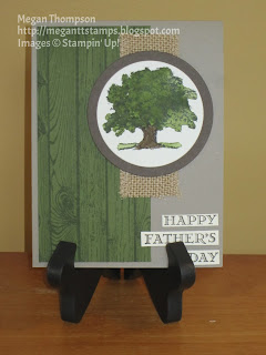 Happy Father's Day tree card