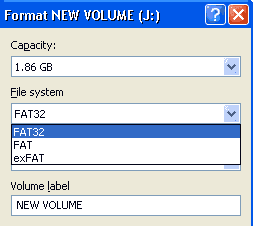 format flashdisk