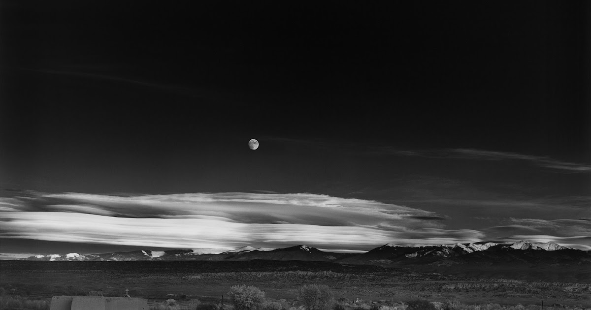 Through My Lens Moonrise, Hernandez New Mexico