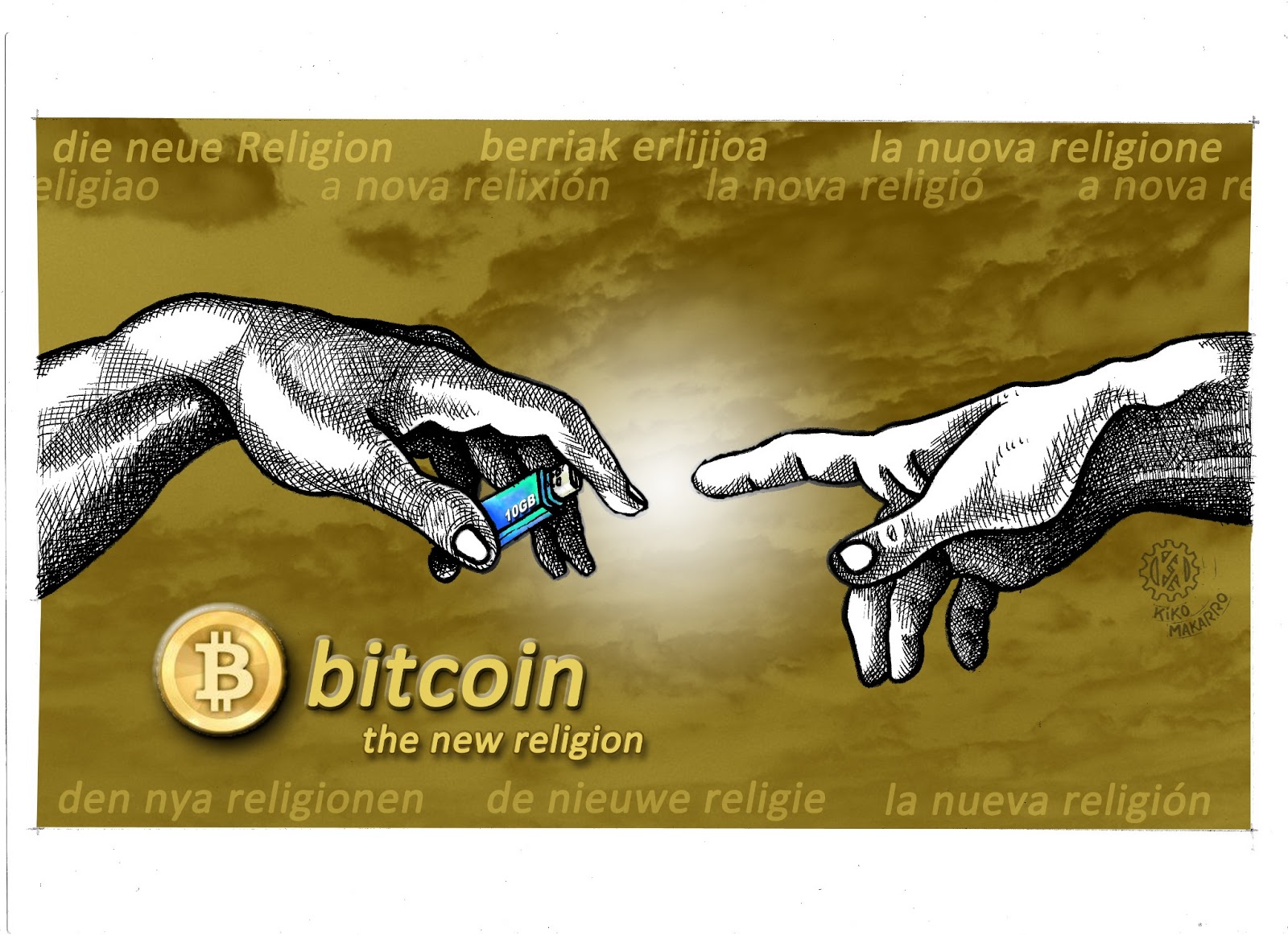BITCOIN, the new religion.
