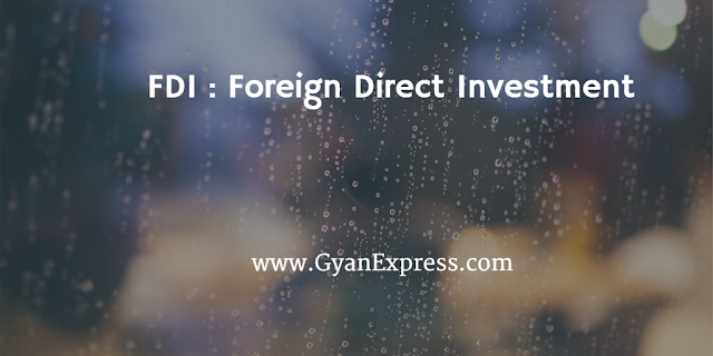 FDI Foreign Direct Investment Latest FDI Limits in India
