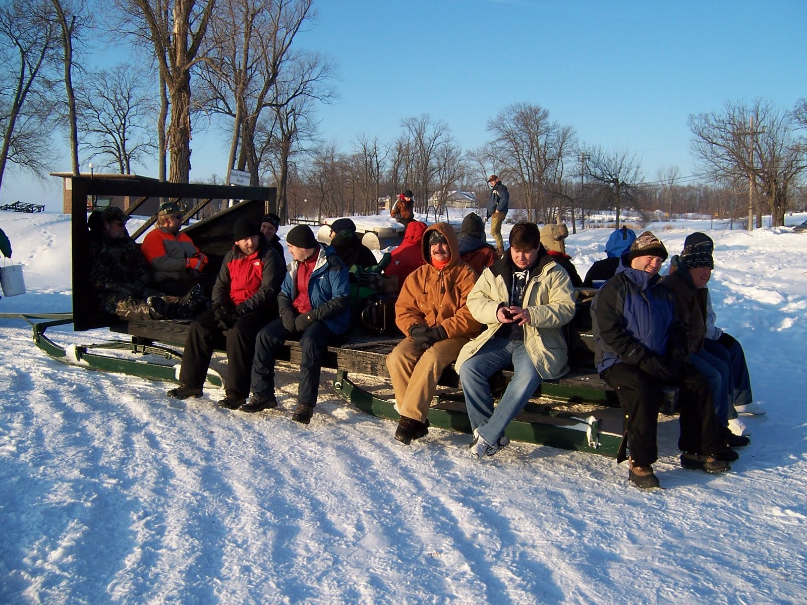 Norton's Lake Report and Catch of the Day BIG GREEN LAKE ICE FISHING