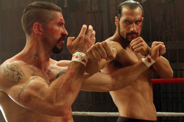 Boyka spars with Raul Boyka spars with Raul
