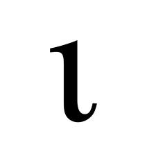 Greek Iota