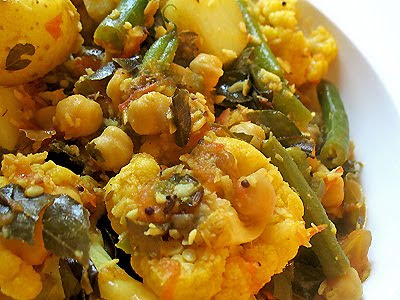 chickpea vegetable curry