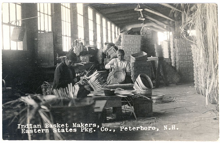 Historic Iroquois and Wabanaki Beadwork Wabanaki basketry