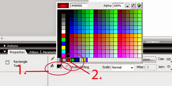 Gradient Color Selection for the Shape Gradient Color Selection for the Shape
