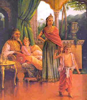 Dhruva, Determined Kid, #A to Z Challenge, #BlogChatterA2Z, #AtoZ2019, #A2Z2019, shravmusingswrites, Indian Mythology