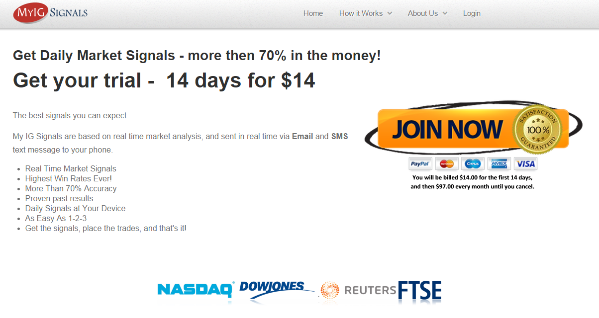 Stockpair trading signals