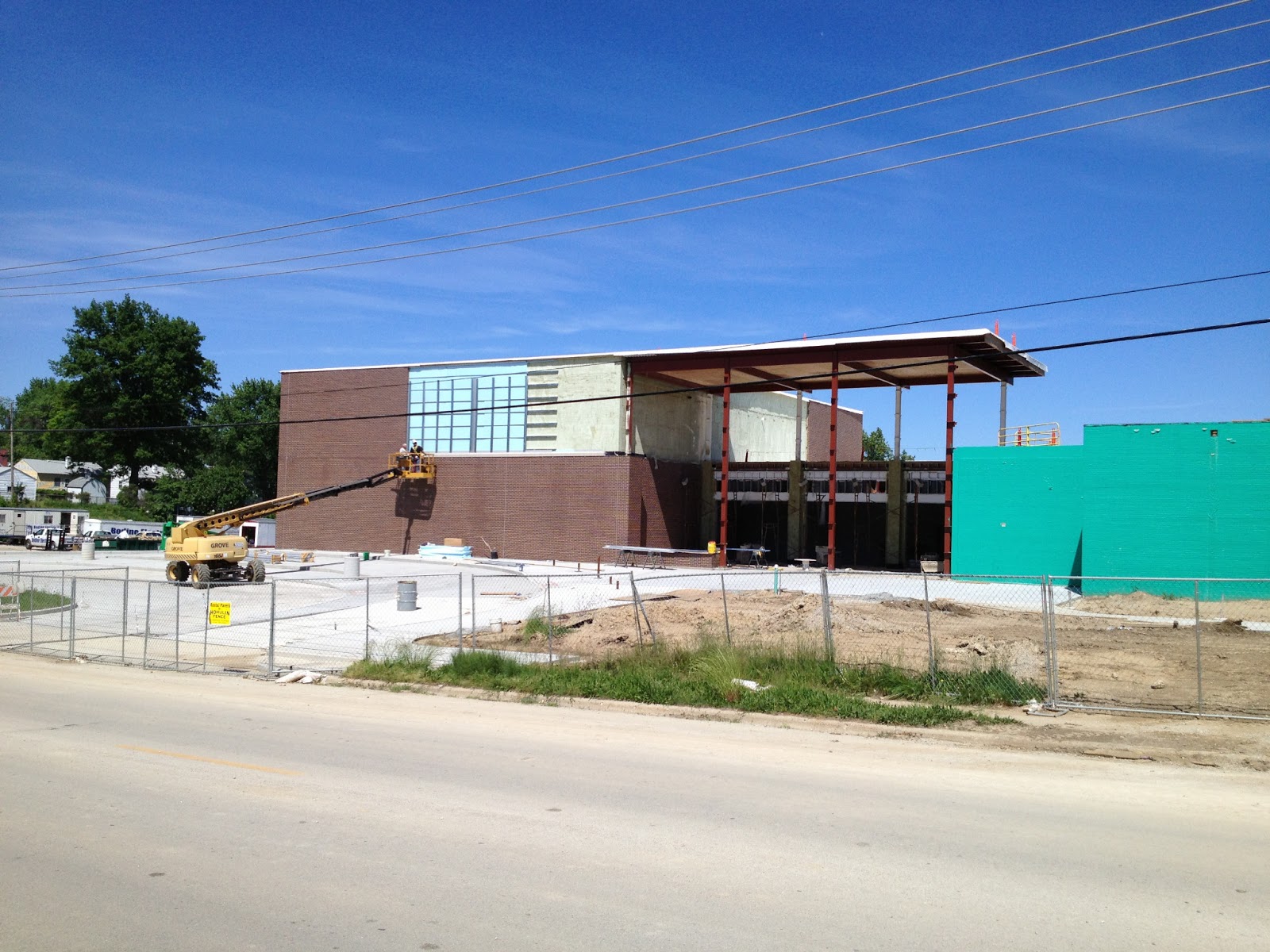 Eisenhower High.... Renovations Continue.......