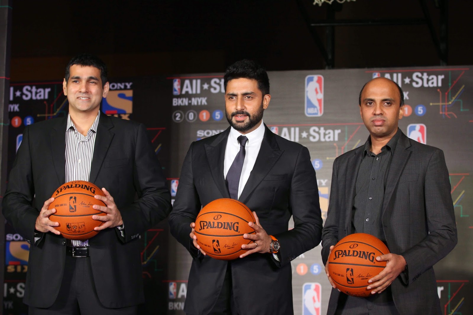  Abhishek Bachchan at NBA All Stars press meet