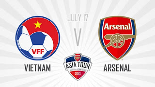 Prediksi Skor Bola Vietnam vs Arsenal FC 17 Juli 2013 Friendly Match