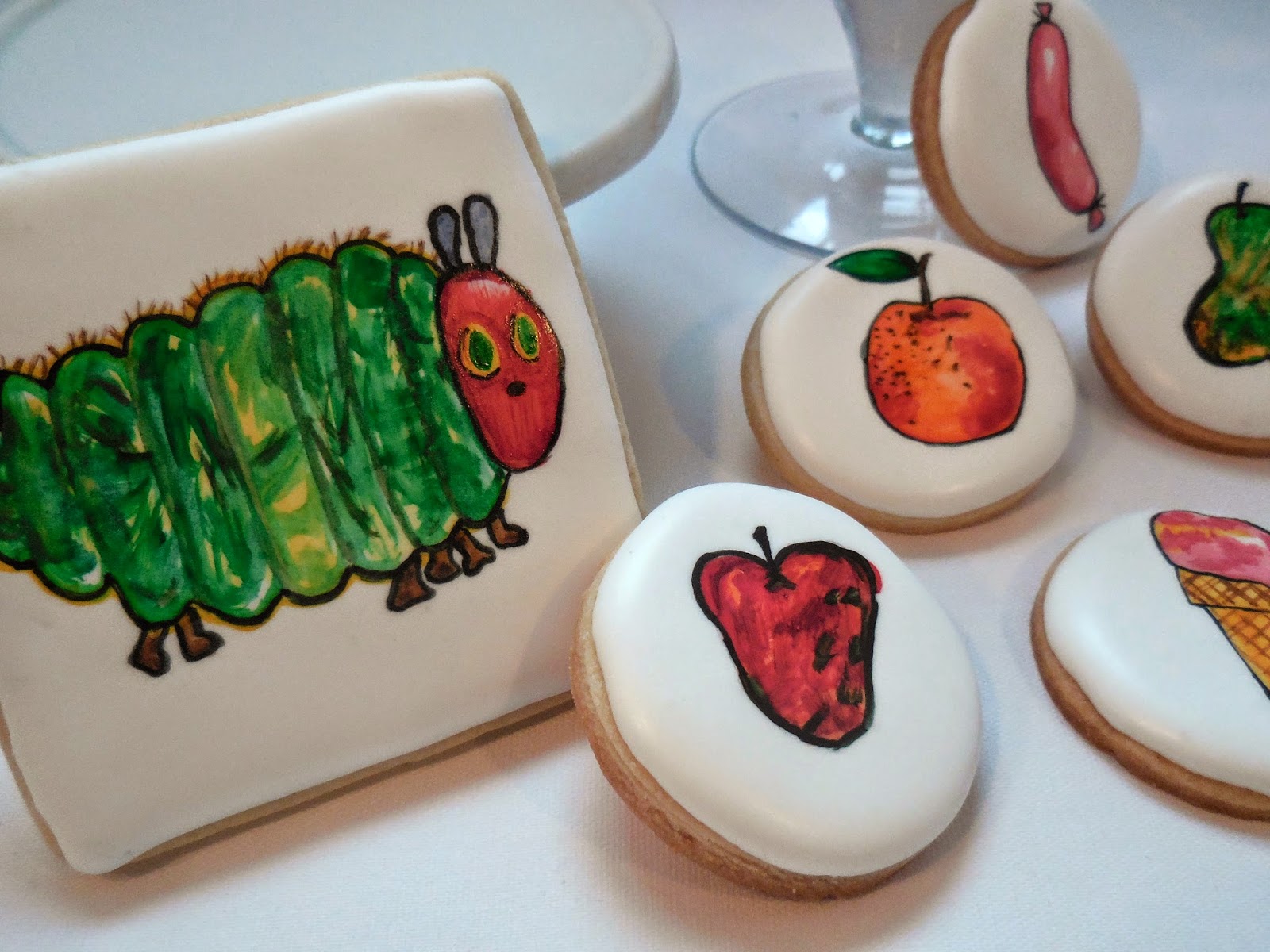 Book Cookies, The Very Hungry Caterpillar
