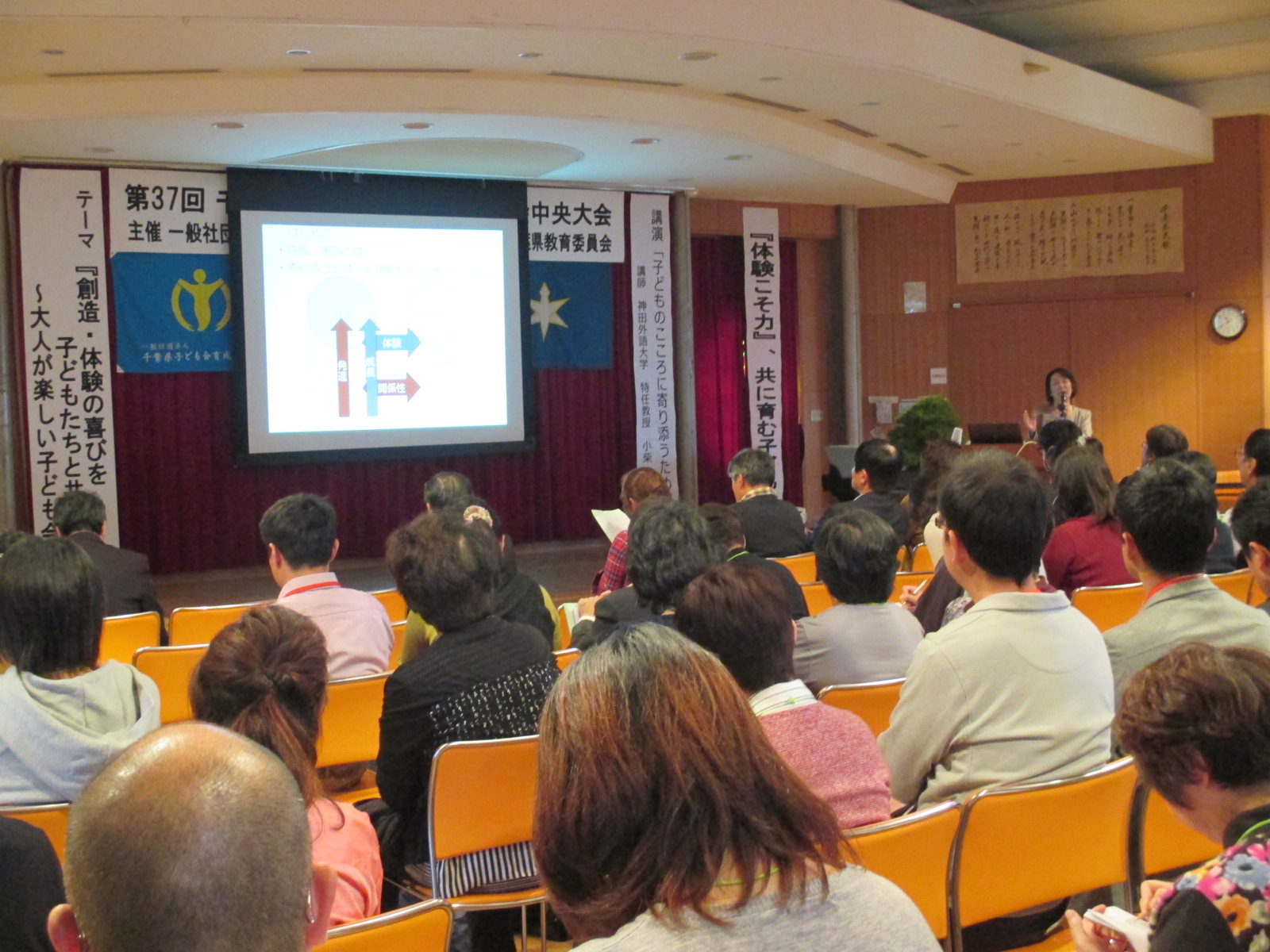 たてやま発見伝 平成２7年度 第３7回千葉県子ども会育成研究協議会中央大会が鴨川青年の家で開催されました