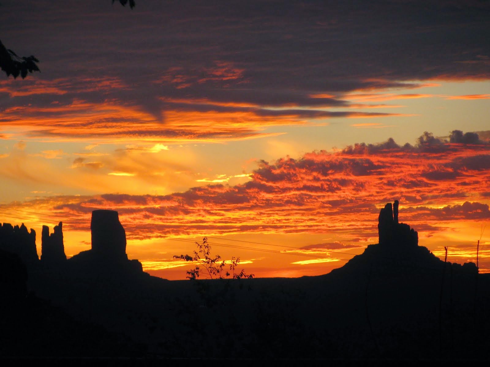 Sunrise in Monument Valley