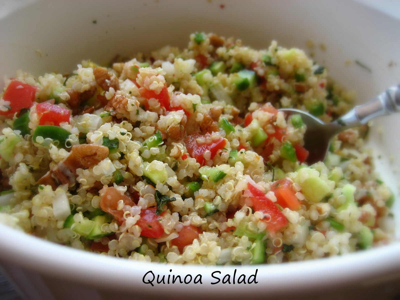 Home Cooking In Montana Cooking with Quinoa... and Two Quick Salads