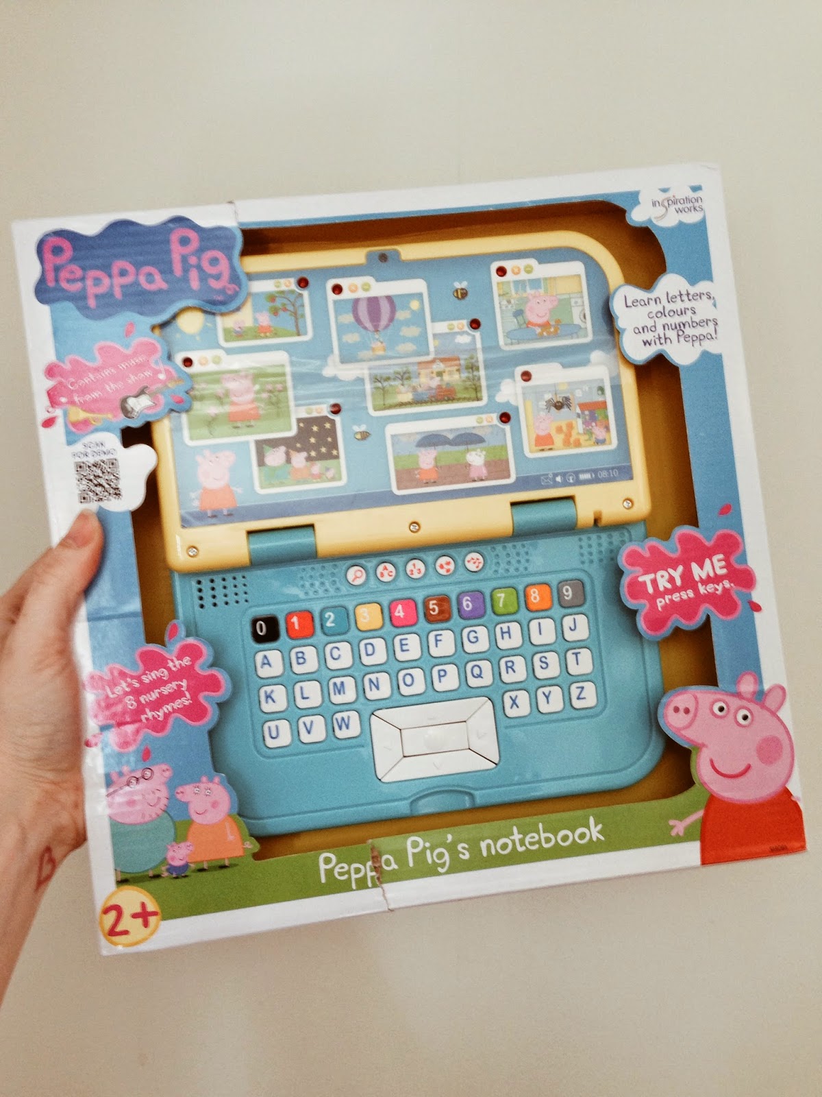 peppa pig laptop toy