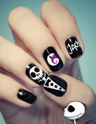 Superb Cute Halloween Nail Art Superb Cute Halloween Nail Art