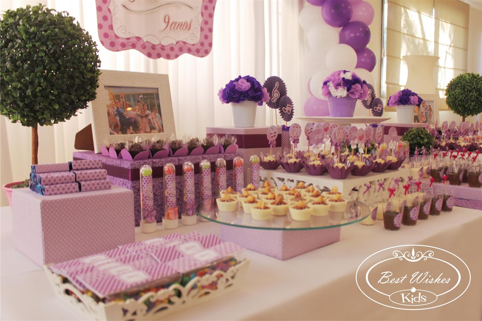Decoracao Festa Violetta Best Wishes Design~ Decoracao Festa Violetta
