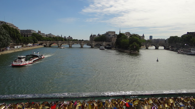 Paris Seine Pont des Arts Locks