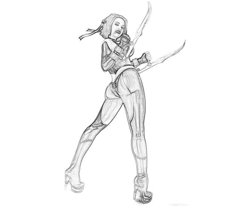 Blood Rayne 2 Rayne Sexy Coloring Pages blood-rayne-2-rayne-sexy-coloring-pages