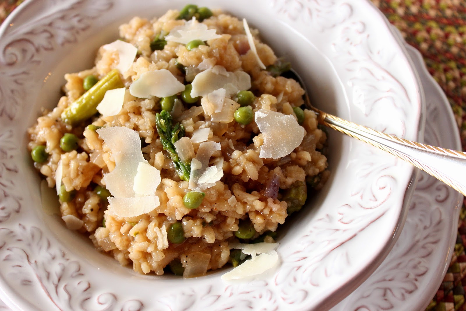 Kudos Kitchen By Renee Asparagus and Pea Risotto