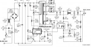 Technology: Universal Laptop Power Supply Adapter Circuit: Diagram