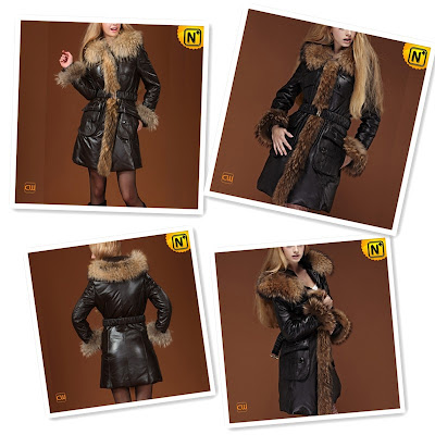 Women Fur Trimmed Coat
