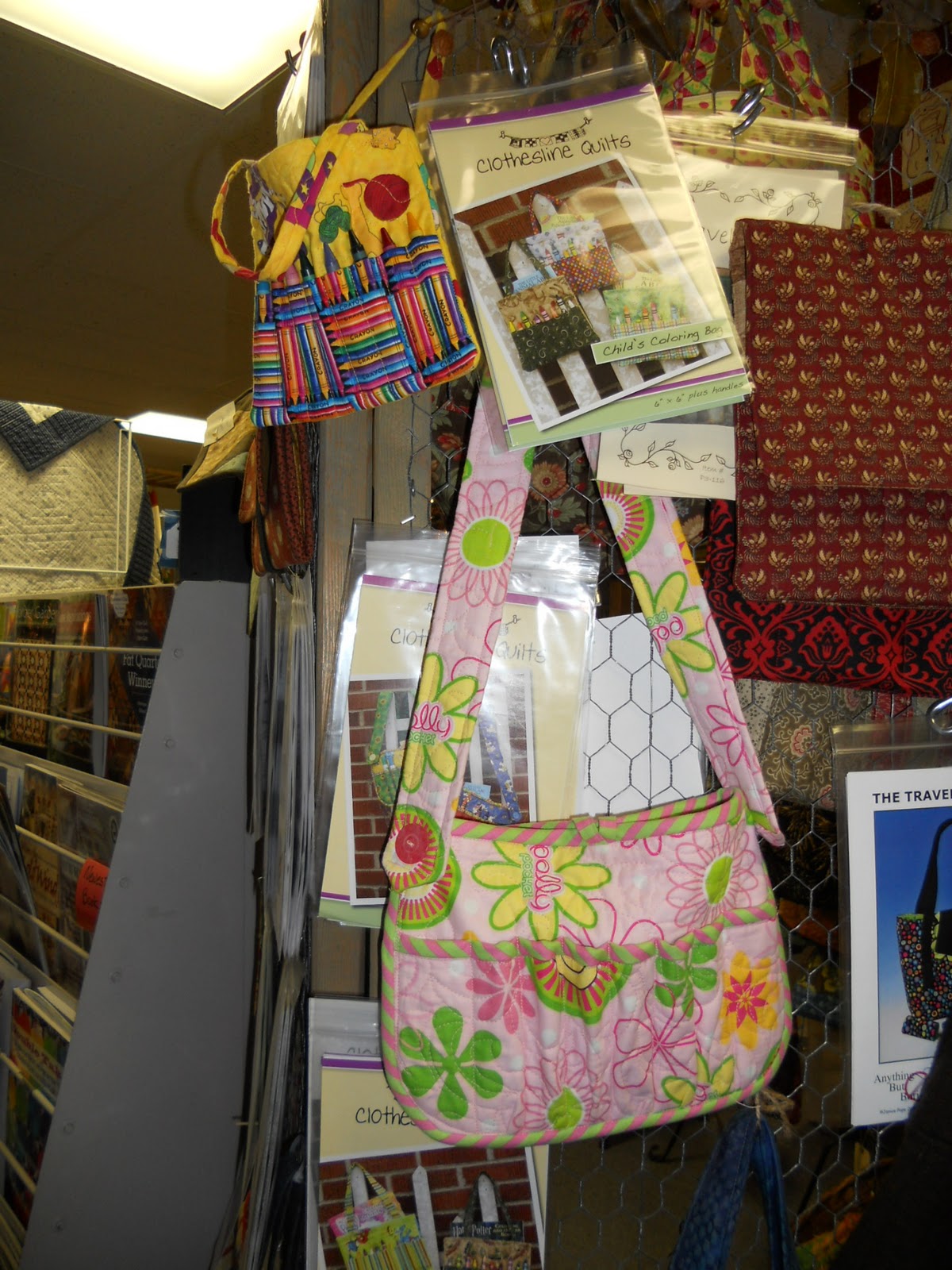 The Clothesline Quilter A Great Visit to Back Door Quilts!