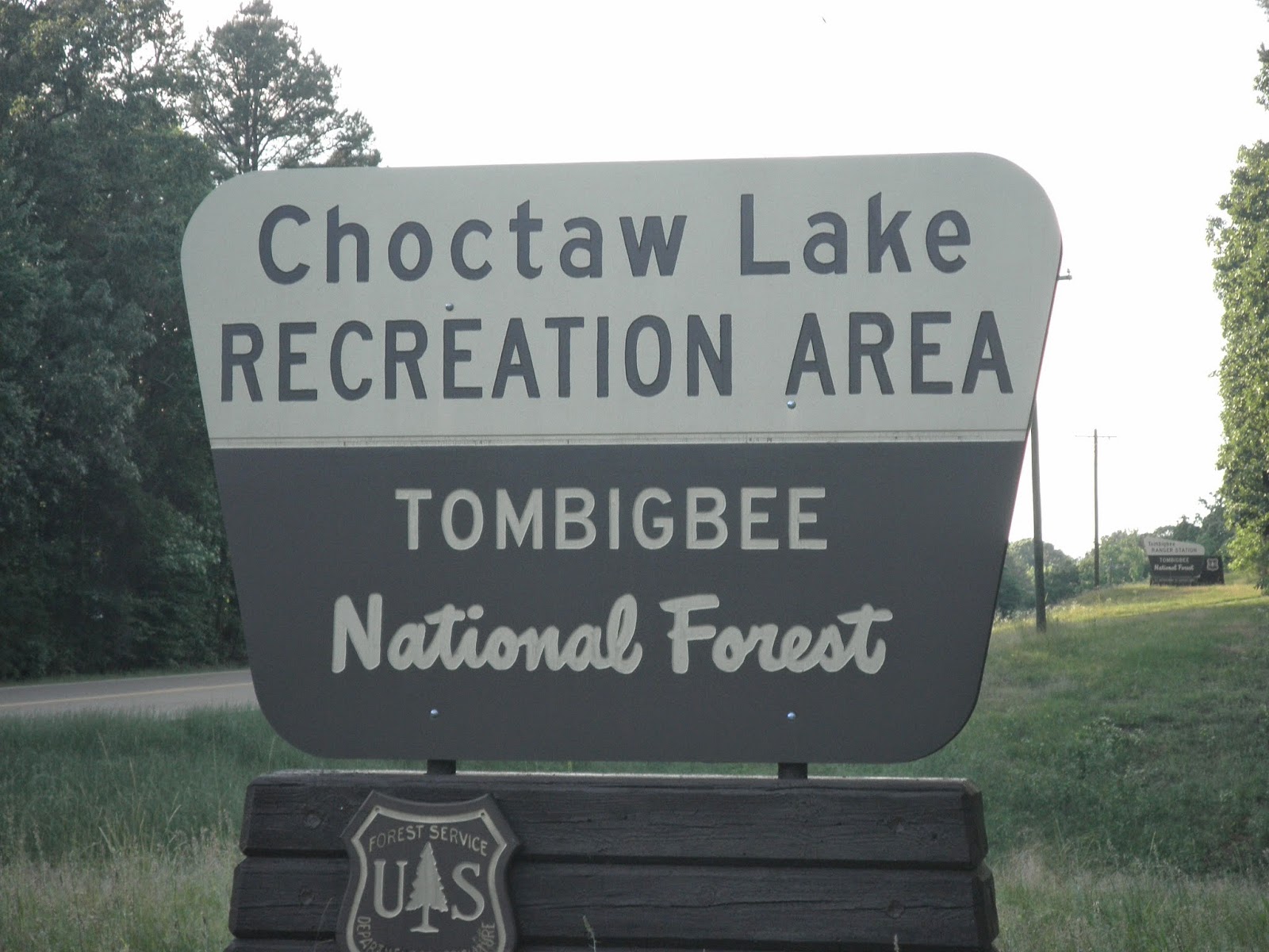 Where In The Usa Rv Choctaw Lake At Tombigbee National Forest