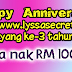 Saya Nak RM 100 daripada Lyssa Faizureen !