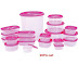 Set of 20 Food Storage Containers for Rs. 254 Only