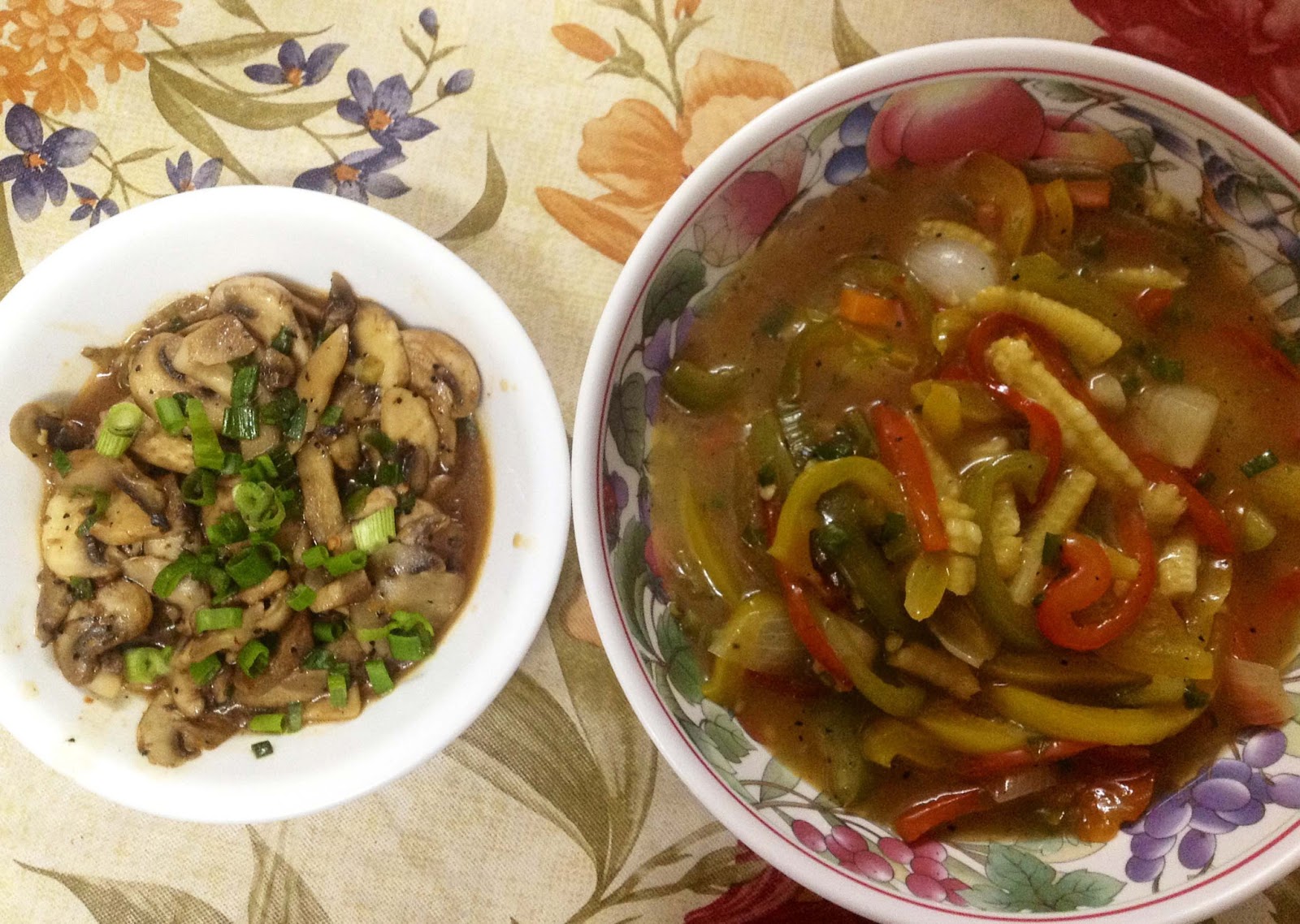 Second Helping Mixed vegetables in butter pepper garlic sauce