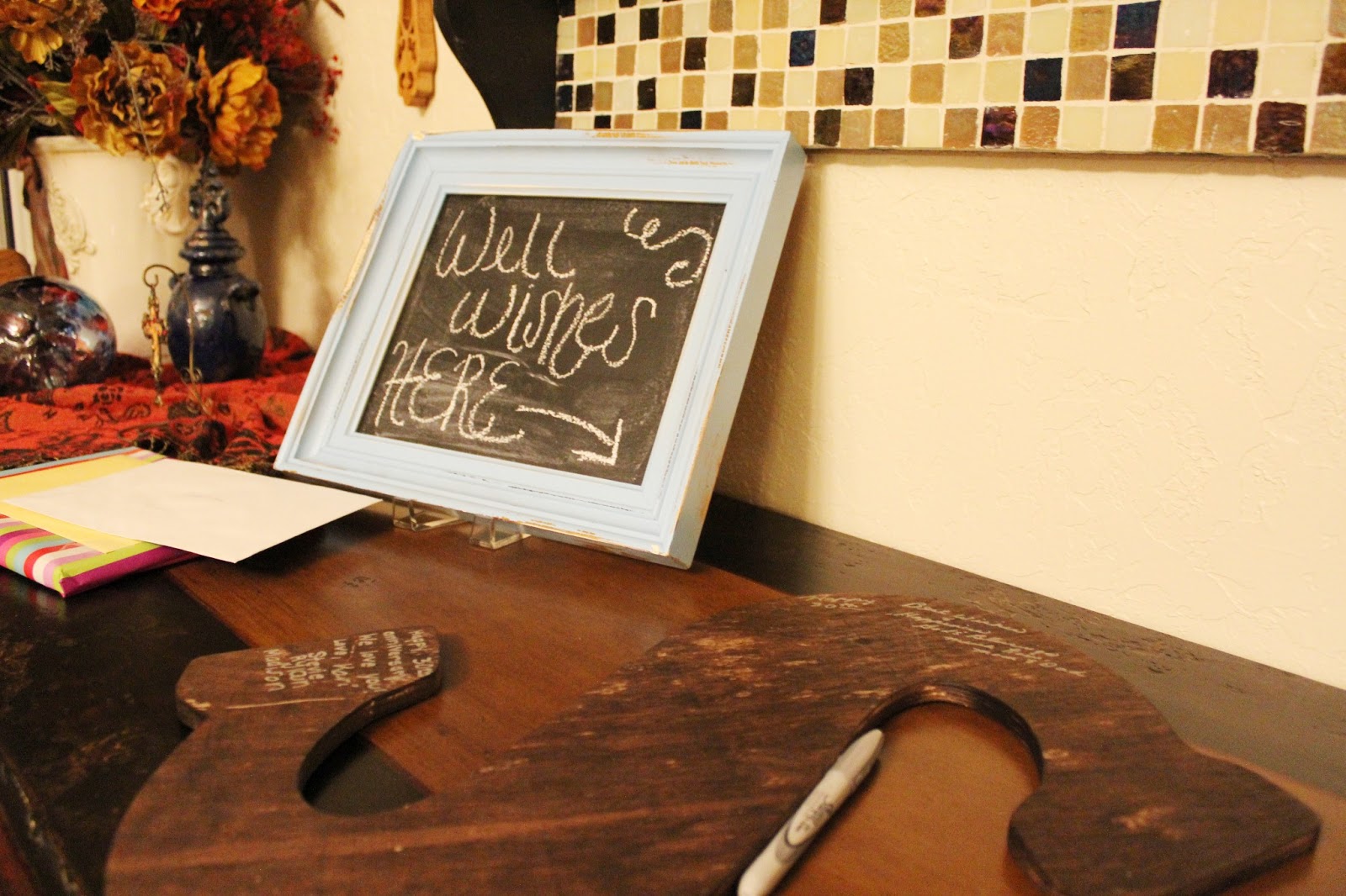 Aubrey Kinch The Blog DIY NON TRADITIONAL GUEST BOOK
