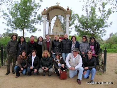 Participantes del FamTrip a la Comarca de Doñana